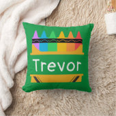 Split Crayon Box Personalisiert Kids Kissen (Decke)