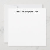 Split Croatia Dalmatien Vintage Grußkarte Karte (Rückseite)