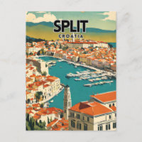 Split Croatia Nostalgic Retro Travel