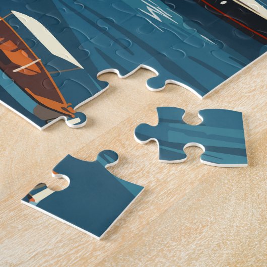 Split Croatia Reisen Vintag Puzzle (Seite)