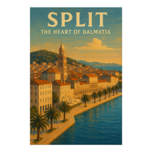 SPLIT — DAS HERZ DALMATIENS POSTER