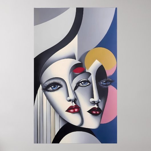 Split Decision - Ken Gage Surreal Poster (Vorne)