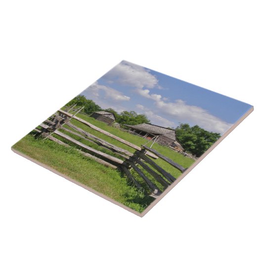 Split-Eisenbahnzaun Fliese (Seite)