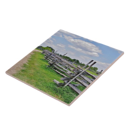 Split-Eisenbahnzaun Fliese (Seite)