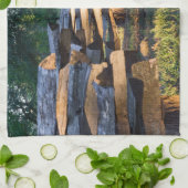 Split-Eisenbahnzaun Handtuch (Gefaltet)