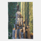 Split-Eisenbahnzaun Handtuch (Vertikal)