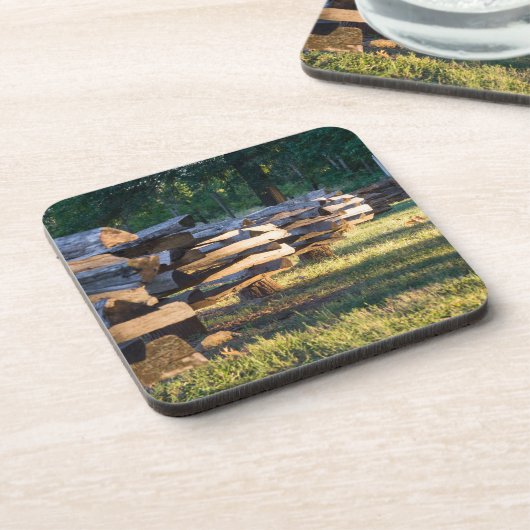 Split-Eisenbahnzaun Untersetzer (Linke Seite)