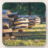 Split-Eisenbahnzaun Untersetzer (Vorderseite)