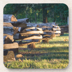 Split-Eisenbahnzaun Untersetzer