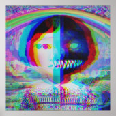 Split Face Nightmare Poster (Vorne)