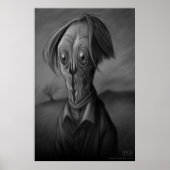 Split Face Poster (Vorne)