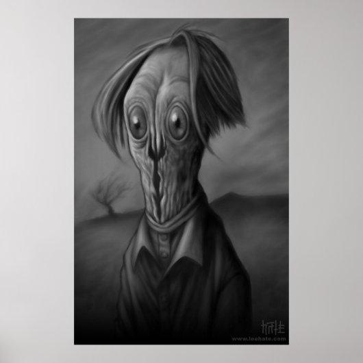 Split Face Poster (Vorne)