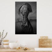 Split Face Poster (Küche)