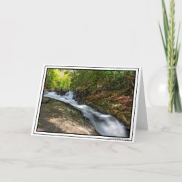 Split fällt auf Sand-Frühling-Run Karte