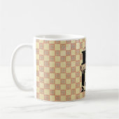 Split 'H' Cowboy Monogram Kaffeetasse (Links)