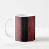 Split Half Moroccan Rug Pattern Kaffeetasse (Links)
