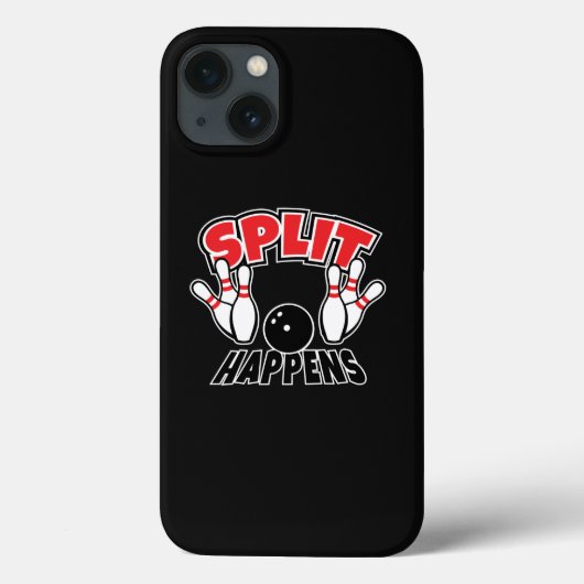 Split Happens Bowling Case-Mate iPhone Hülle (Rückseite)