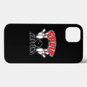 Split Happens Bowling Case-Mate iPhone Hülle (Rückseite (Horizontal))