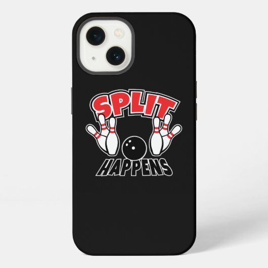 Split Happens Bowling iPhone Hülle (Rückseite)