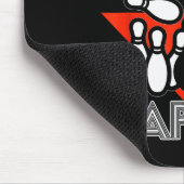 Split Happens Bowling Shirt Funny Spare Ball Team Mousepad (Ecke)