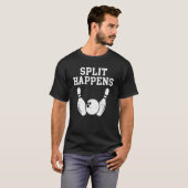 Split Happens Bowling T-Shirt (Vorne ganz)