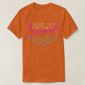 Split Happens Funny Bowling T-Shirt (Design vorne)