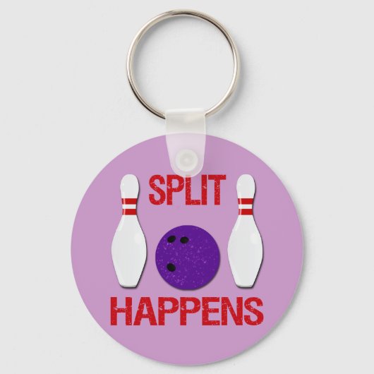 SPLIT HAPPENS SCHLÜSSELANHÄNGER (Vorderseite)