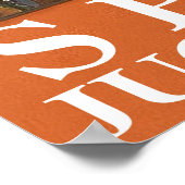 Split, Jugoslawien, Mädchen auf dem Felsen am Meer Poster (Ecke)