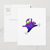 Split Jump Skaten Frog Postkarte (Vorne/Hinten)