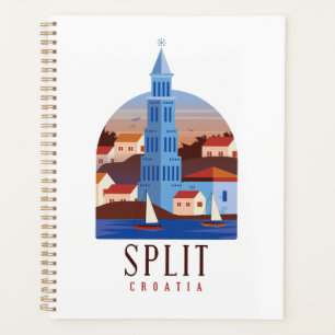 Split Kroatien Dalmatien Vintag Planer