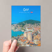 Split, Kroatien - Küstenstadt Acryleinladungen (Insitu (Handheld))
