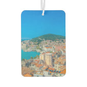 Split, Kroatien - Küstenstadt Autolufterfrischer (Rückseite)