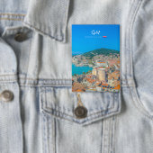 Split, Kroatien - Küstenstadt Button (Insitu)