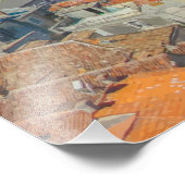 Split, Kroatien - Küstenstadt Fotodruck (Ecke)
