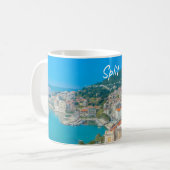 Split, Kroatien - Küstenstadt Kaffeetasse (Vorderseite Links)