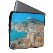 Split, Kroatien - Küstenstadt Laptopschutzhülle (Vorne Rechts)