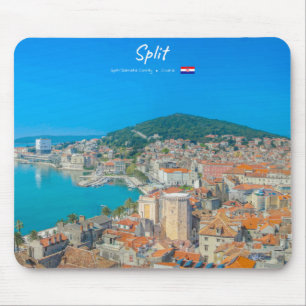 Split, Kroatien - Küstenstadt Mousepad
