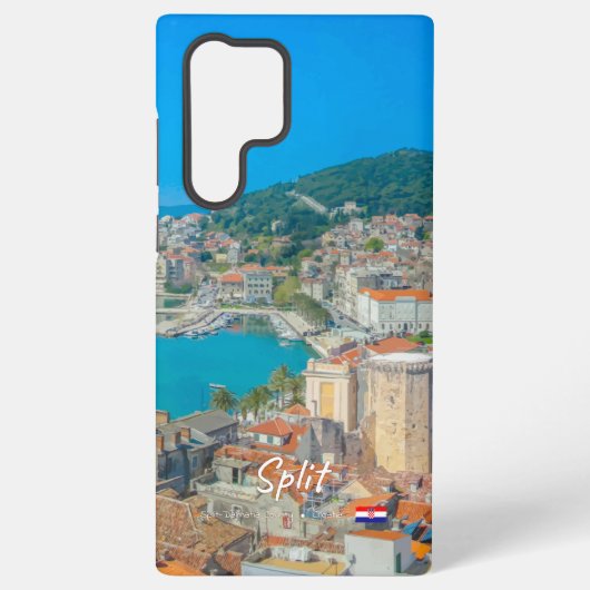 Split, Kroatien - Küstenstadt Samsung Galaxy Hülle (Rückseite)