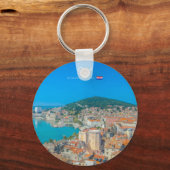 Split, Kroatien - Küstenstadt Schlüsselanhänger (Vorderseite)