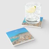 Split, Kroatien - Küstenstadt Steinuntersetzer (Seitenansicht)