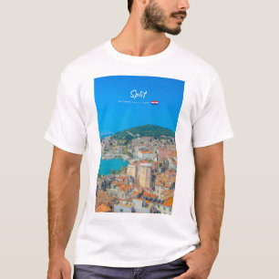 Split, Kroatien - Küstenstadt T-Shirt