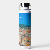 Split, Kroatien - Küstenstadt Trinkflasche (Rückseite)