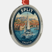 Split Kroatien Ornament Aus Metall (Rechts)