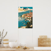 Split Kroatien Poster (Küche)