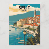 Split Kroatien Postkarte (Vorderseite)
