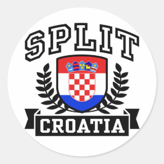 Split Kroatien Runder Aufkleber