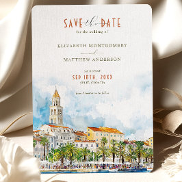 Split Kroatien Save the Date Zielort Einladung