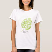 Split-leaf Philodendron Illustration T - Shirt (Vorderseite)