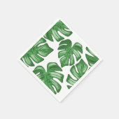 Split Leaf Philodendron Tropenpapier Napkins Serviette (Ecke)
