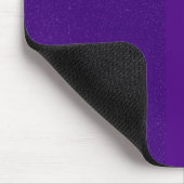 Split Lila Glitzer & Matte Mousepad - Anpassen (Ecke)